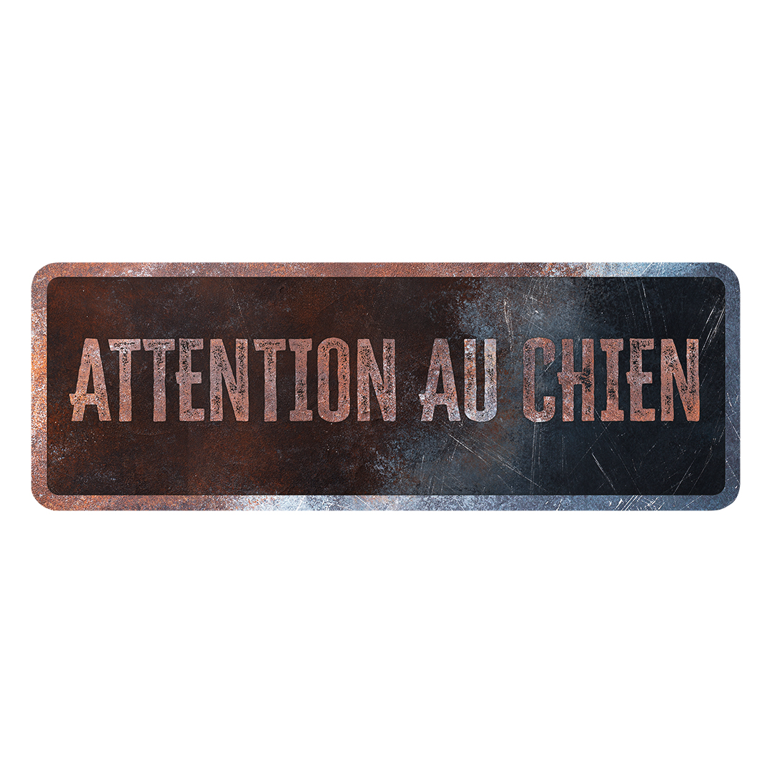 Panneau En Aluminium "Protected By Pit Bull" - 20,3 X 30,5 Cm - Avertissement Chien Dangereux, Décoration Murale