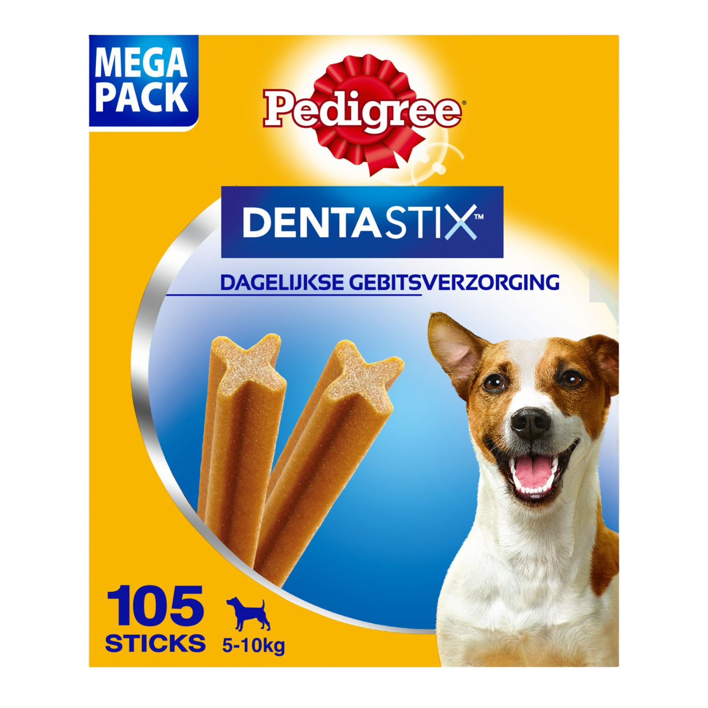 PEDIGREE DENTASTIX PACK PETIT CHIEN 105 STICKS 1650G JMT Alimentation 