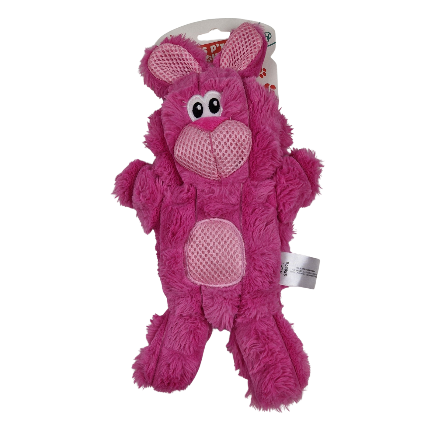 Les Ptits Baroudeurs Jouet Chien peluche Lapin